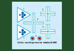 HobbyBoss 1/35 French R35 Light Infantry Tank (83806)