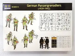 Master Box Ltd 1/35 German Panzergrenadiers (1939-1942) (MB3513)