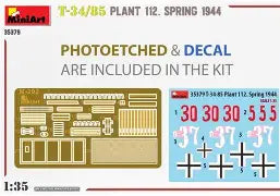 MiniArt 1/35 T-34/85 PLANT 112. SPRING 1944 (35379)