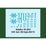 HobbyBoss 1/350 USS Virginia SSN-774 (83513)