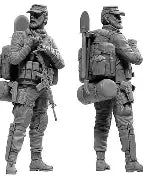 Master Box Ltd 1/24 Post-apocalyptic series. The Last Bridge. Kit No 2. Raider Reaper (MB24074)