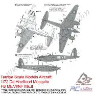 Tamiya 1/72  De Havilland Mosquito FB Mk.VI/NF Mk.II (60747)