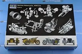 Master Box Ltd 1/35 German Motorcycle WWII (BMW R75) (MB3528)