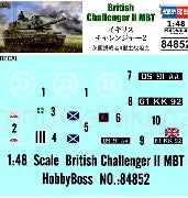 HobbyBoss 1/48 Challenger II MBT (84852)