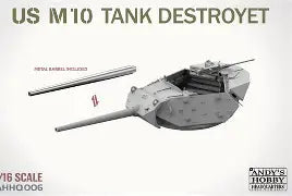 Andy's Hobby Headquarters 1/16 M10 Achilles British Tank Destroyer (AHHQ-007)