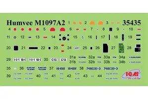 ICM 1/35 Humvee M1097A2 Cargo Carrier (35436)