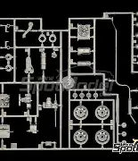 Italeri 1/24  VW Golf Polizei (3666)