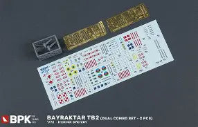 BPK 1/72  Bayraktar TB2 Dual combo set - 2 pcs (7230)