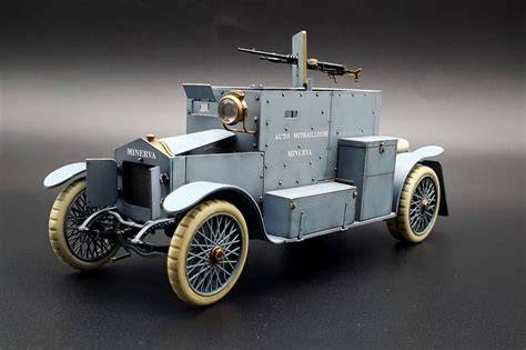 Copper State Models (CSM) 1/35 Minerva Armoured Car Belgian WWI Armour (CSM35004)
