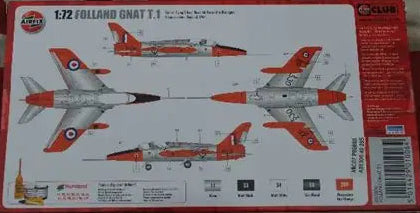 Airfix 1/72 Folland Gnat T.1 (A01006)