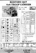 IBG 1/72 Bedford QLT 4x4 Troop Carrier (72003)