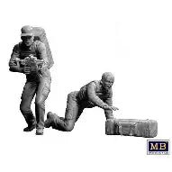 Master Box Ltd 1/24 The Heist series, Kit No. 2 The Johnson brothers (Bobby and Billy) Billy, it's getting too hot, grab the money and let's get out of here!!! (24065)