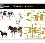 Master Box Ltd 1/35 Domestic Animals (MB3566)