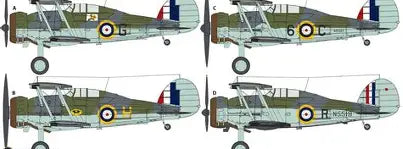 ICM 1/32  Gloster Sea Gladiator Mk.II with Royal Navy pilots(32045)