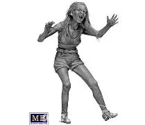 Master Box Ltd 1/35 Zombieland Series Kit No4 Zombie Hunter-Road To Freedom! Last Chance (MB35244)
