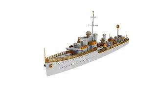 IBG 1/700 HMS Harvester 1943 British H-class destroyer (70010)