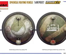 MiniArt 1/35 Spherical Fighting Vehicle TsAMO Project (40003)