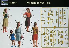 Master Box 1/35 Women of WW II era (MB35148)