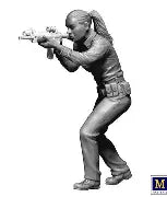 Master Box Ltd 1/24 The Heist series, Kit №1 Sgt Jack Melgoza and Patrolman Sally Taylor Shots fired (24064)