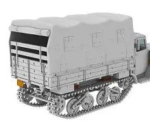 IBG 1/72  V3000S/SSM Maultier German Half Track with tall cargo bed and tarpaulin (72074)