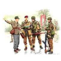Master Box Ltd 1/35 British Paratroopers, WWII "Where's that damn bridge?" Operation Market Garden, 1944 (MB3533)