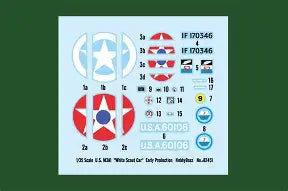 HobbyBoss 1/35 U.S. M3A1 "White Scout Car" Early Production (82451)