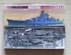 Tamiya 1/700 German Battlecruiser Gneisenau Water Line Series (77520)