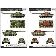 Maquette plastique de char Pz.Kpfw.VI Sd.Kfz.182 Tiger II (H... 1/35 Maquette plastique de char Pz.Kpfw.VI Sd.Kfz.182 Tiger II (H... 1/35