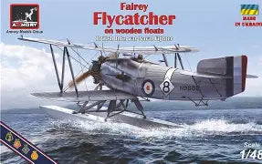 Armory Models Group 1/48 Fairey Flycatcher on Wooden Floats British Interwar Naval Fighter (#48003)