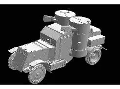 Master Box Ltd 1/72 British Armoured Car, Austin MK IV WW I Era. (MB72008)