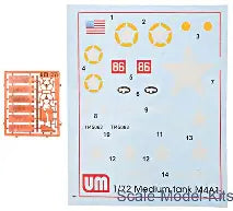 UM 1/72 Medium tank M4A1 Sherman (371)