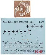 ICM 1/72 Sd.Kfz.223 German Radio Communication Vehicle (72421)