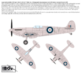 IBG 1/72 Supermarine Spitfire PR Type A/B/E (72582)