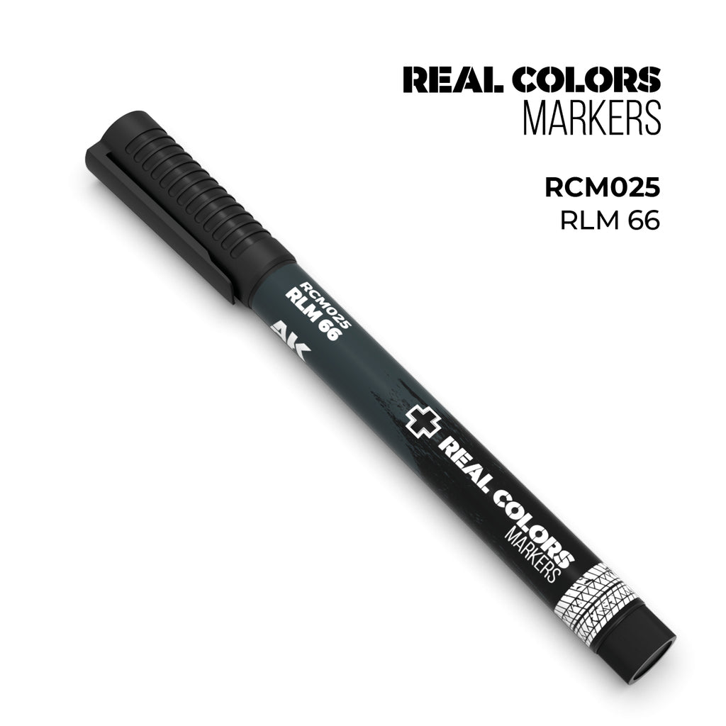 AK Real Colour Marker Paint Pen RLM 66 (AK-RCM025) — by AK Interactive — New — Acrylic Paint, Scale Modelling — image 2 of 2