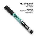 AK Real Colour Marker Paint Pen Russian Cockpit Turquoise (AK-RCM031)