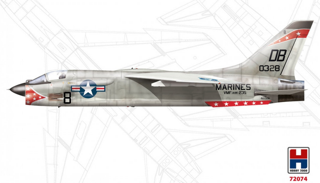 Hobby 2000 1/72 F-8E Crusader "Marines" (72074)