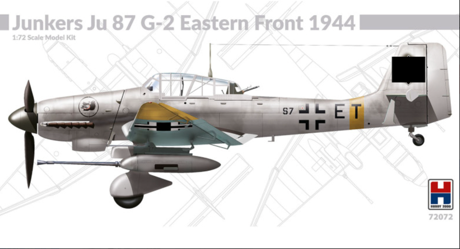 Hobby 2000 1/72 Junkers Ju 87 G-2 Eastern Front 1944 (72072)