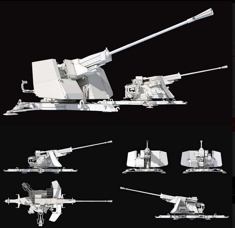 16.02 1/35 5.5cm Flak (VG2) Gerät 58 Automatische Flugabwehrkanone (VK35001)