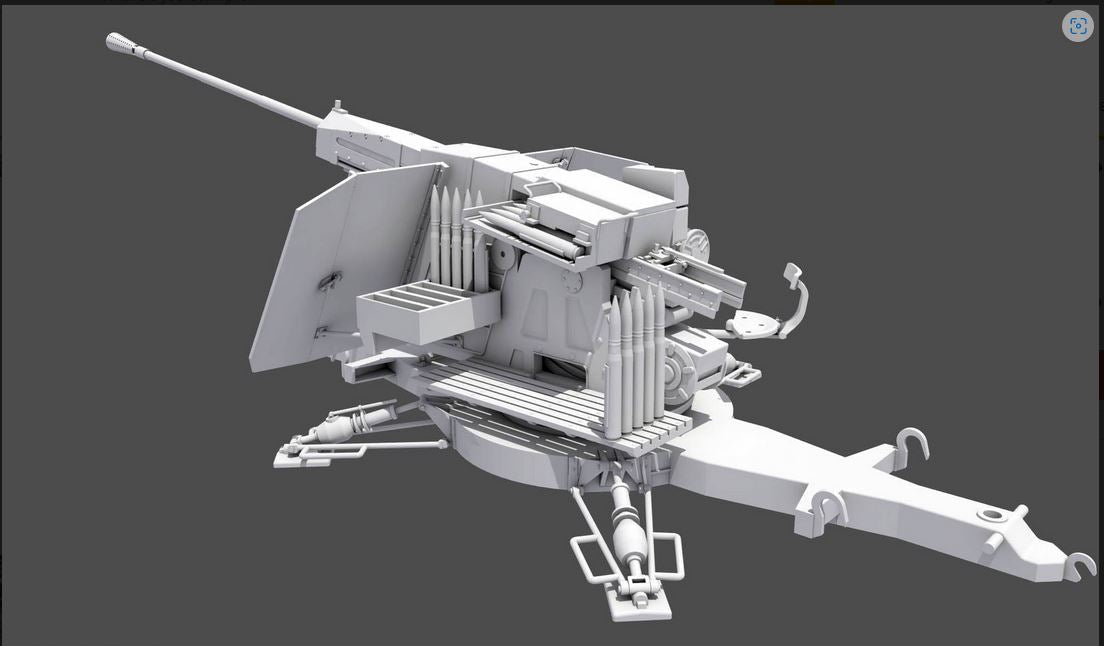 16.02 1/35 5.5cm Flak (VG2) Gerät 58 Automatische Flugabwehrkanone (VK35001)