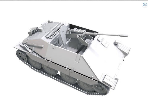 16.02 1/35 Bergepanzer Hetzer mit 3cm Flak Bordkanone MK-103 (VK35004)
