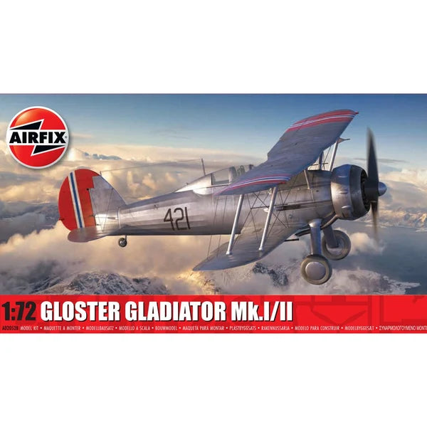 Airfix 1/72 Gloster Gladiator Mk.I/II (A02052B)
