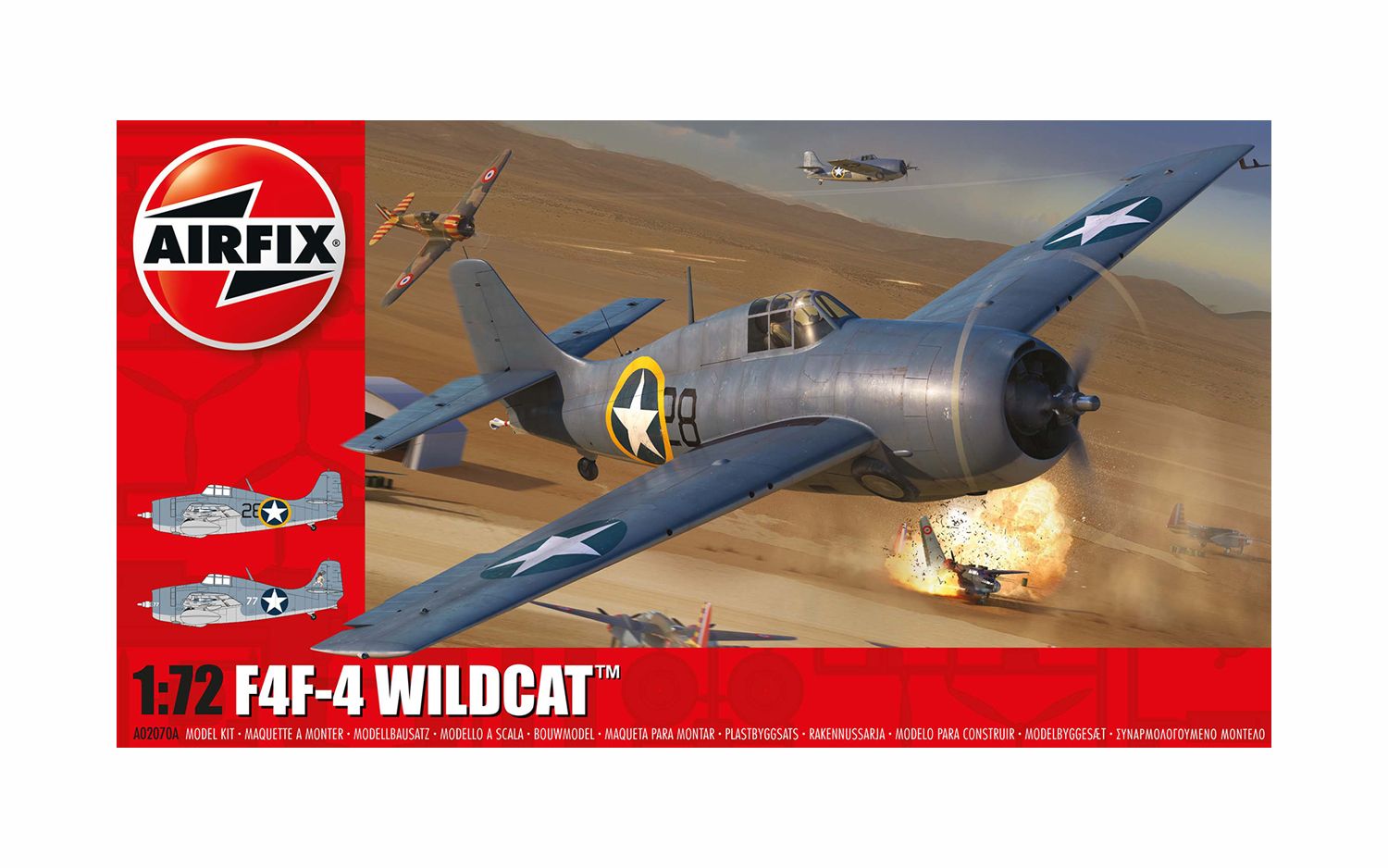 Airfix 1/72 F4F-4 Wildcat (A02070A)