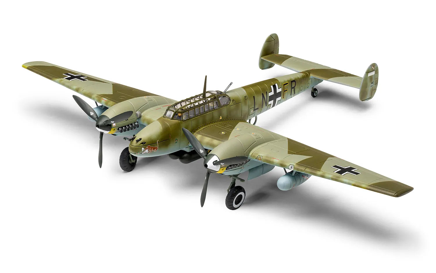 Airfix 1/72 Messerschmitt Bf110E Trop (A03081A)