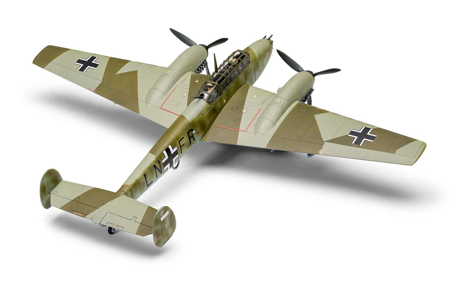Airfix 1/72 Messerschmitt Bf110E Trop (A03081A)