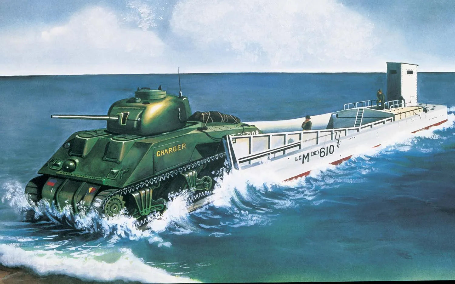 Airfix 1/76 LCM3 & Sherman (A03301V)