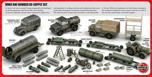 Airfix 1/72 WWII RAF Bomber Re-Supply Set (A05330)