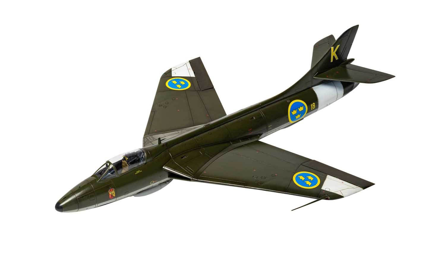 Airfix 1/48 Hawker Hunter F.4/F.5/J34 (A09189)
