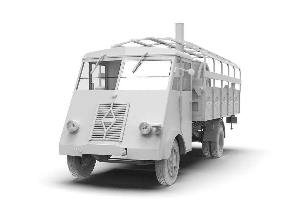ICM 1/35 WWII German mobile field kitchen AHN 'Gulaschkanone' (35415)
