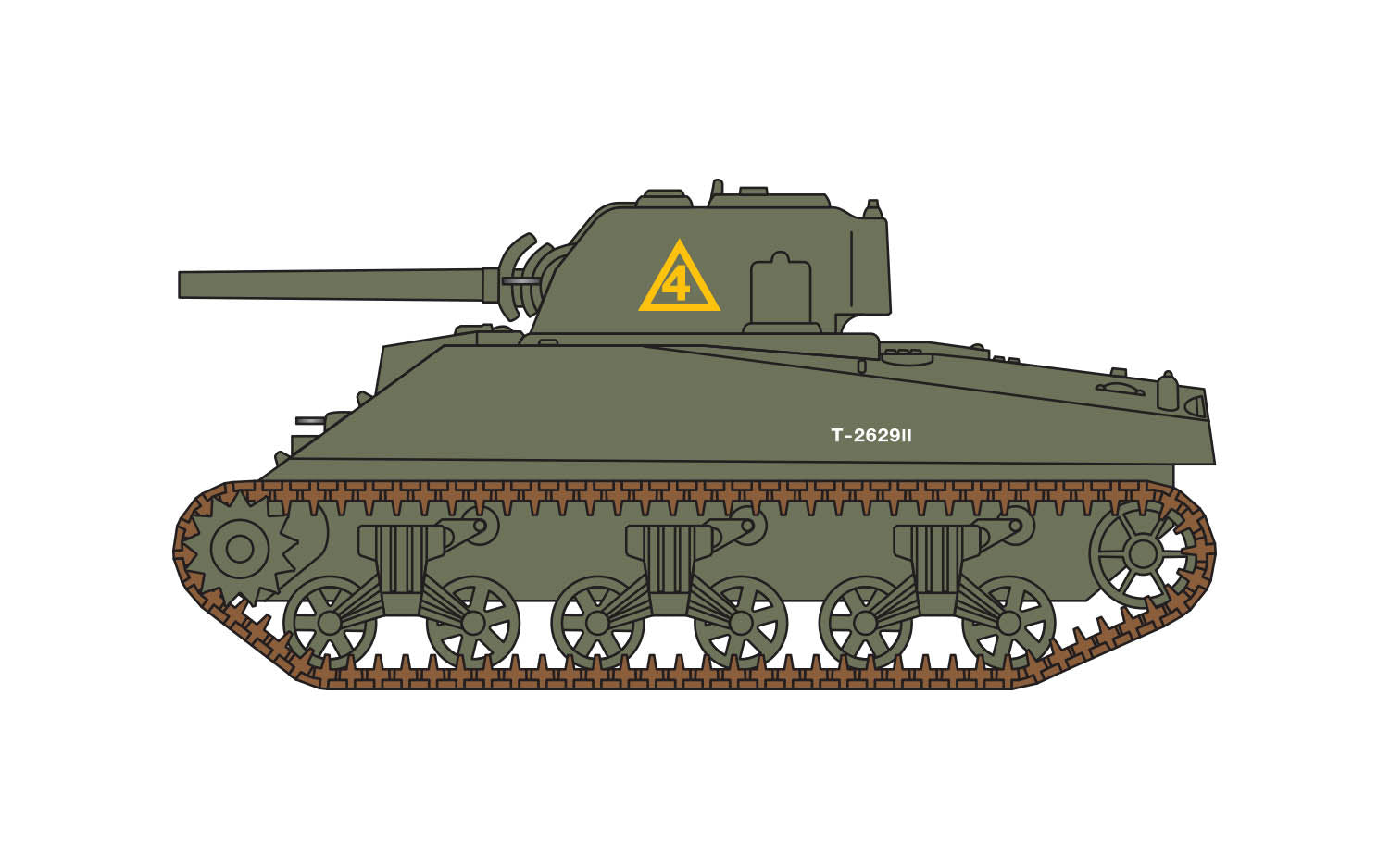 Airfix 1/76 LCM3 & Sherman (A03301V)