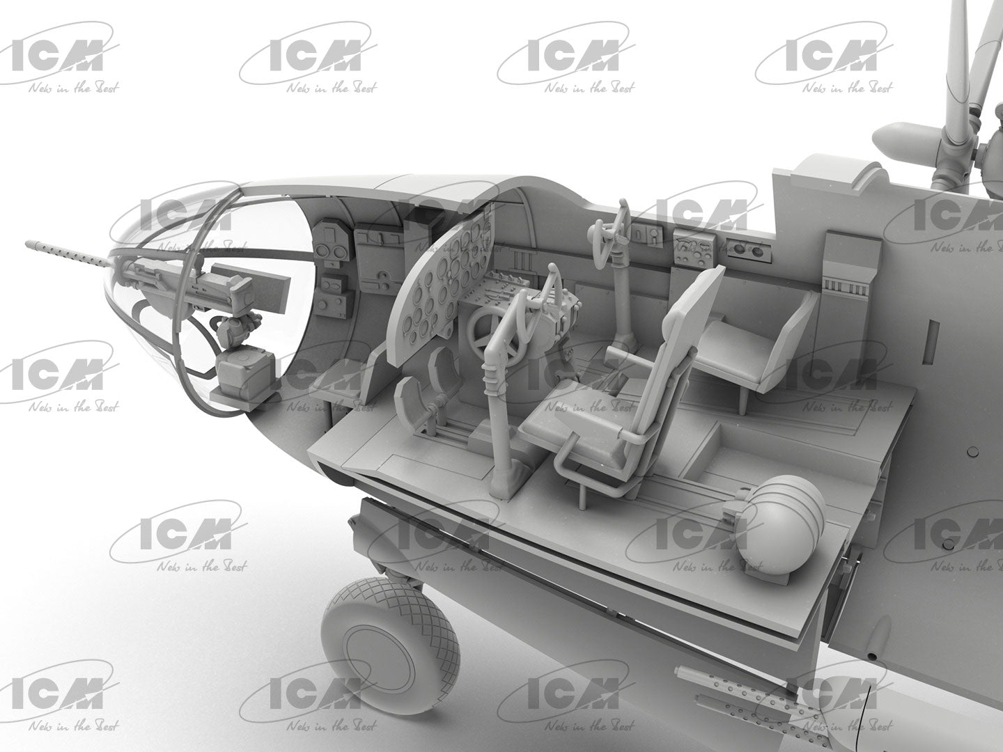 ICM 1/48 B-26B Marauder WWII American Bomber (48320)